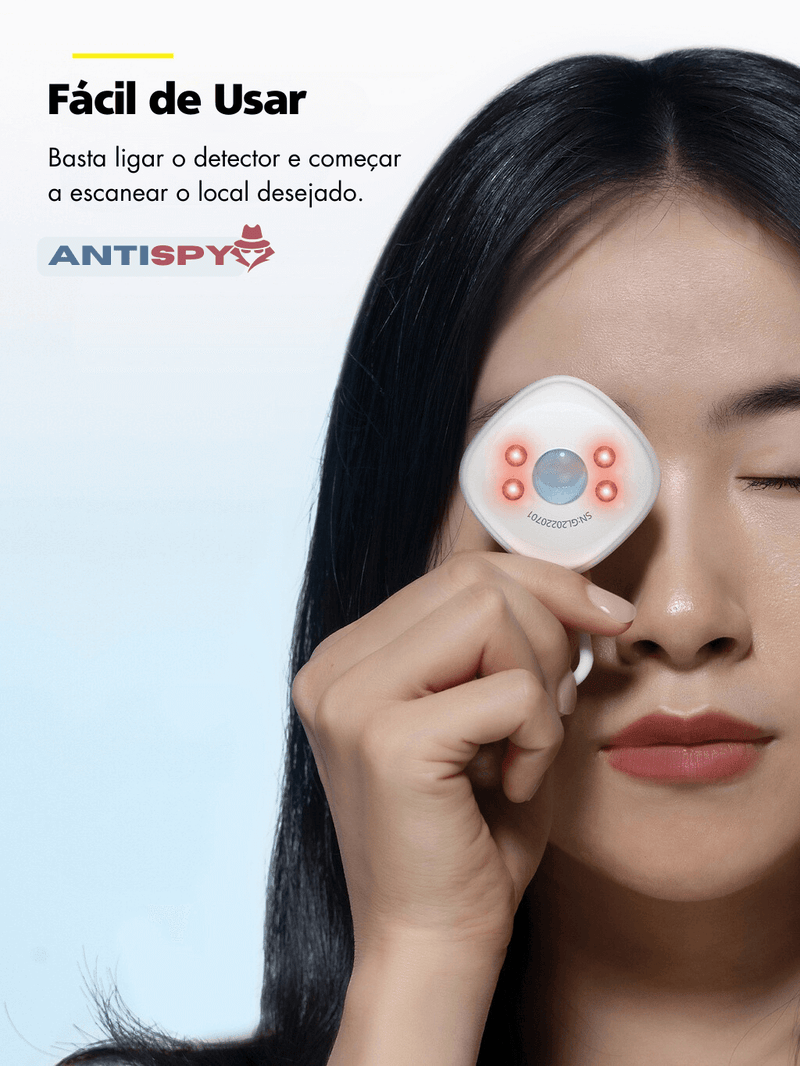 Detector de Câmeras Escondidas AntiSpy Jetto™ - Versão 2023