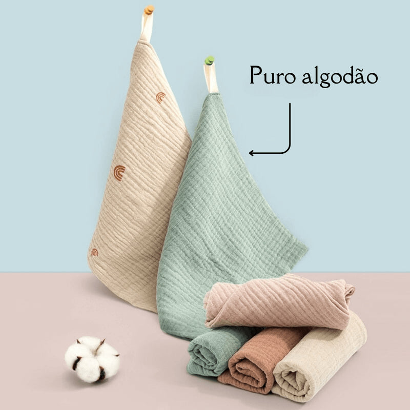 Kit com 5 Toalhas SoftBaby Jetto™